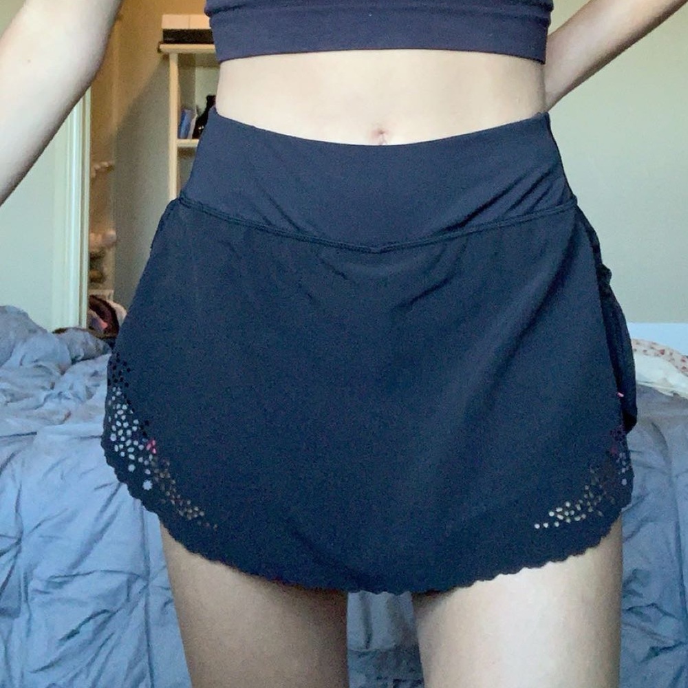 unique black tennis skirt🎟